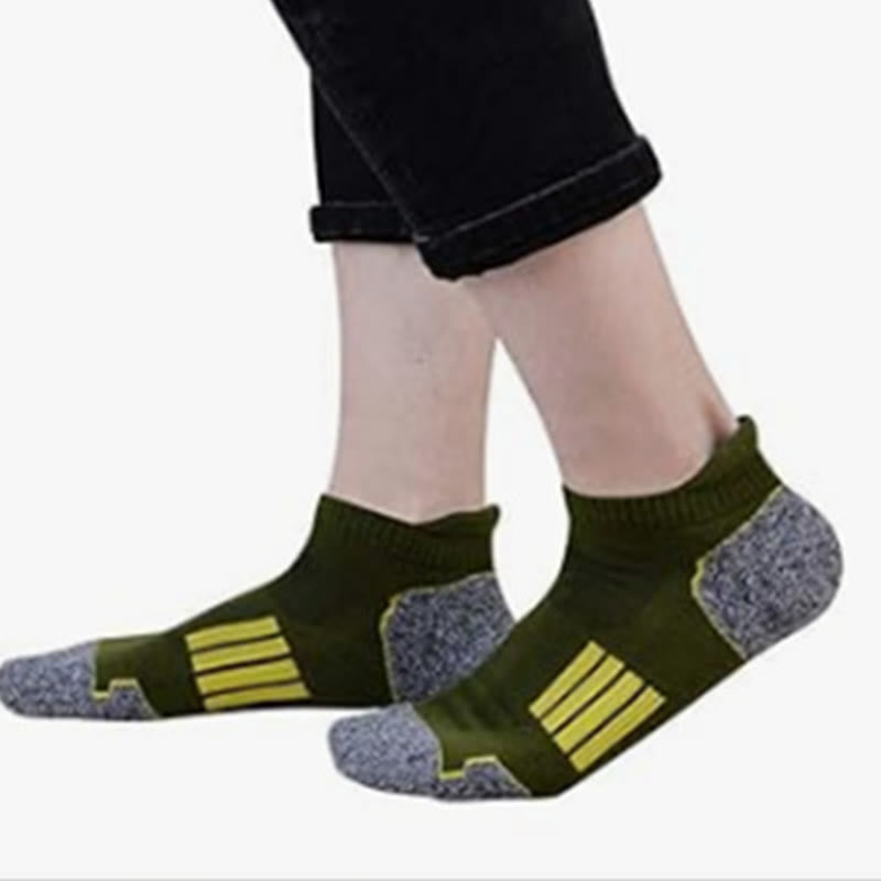 Plus Size Heel Tab Ankle Compression Socks(6 Pairs) - image 1