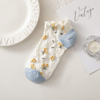 Forest Flowers Ankle Socks(8 Pairs) - image 2