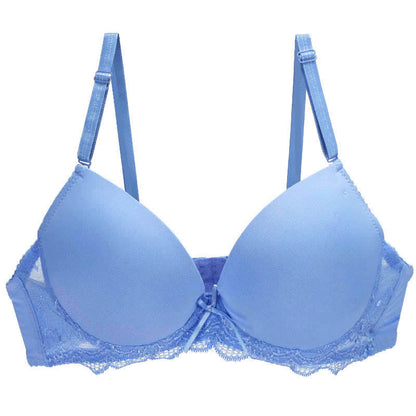 Smooth Seamless Gathering Adjustable Underwire Bra