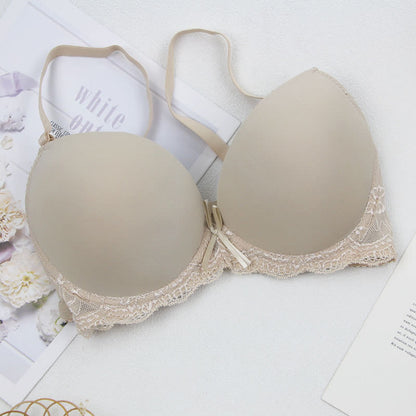 Smooth Seamless Gathering Adjustable Underwire Bra