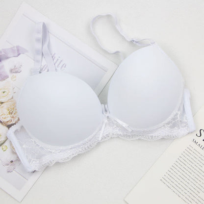 Smooth Seamless Gathering Adjustable Underwire Bra