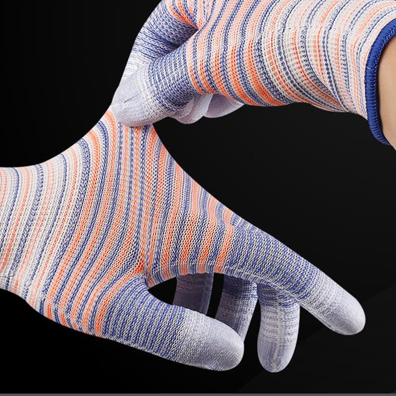Zebra Print Abrasion Resistant Work Gloves(24 Pairs) - image 4