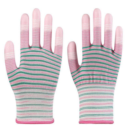 Zebra Print Abrasion Resistant Work Gloves(24 Pairs)