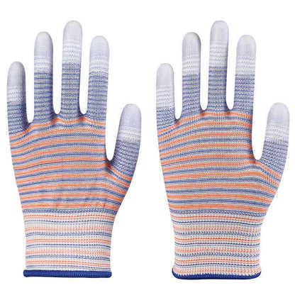 Zebra Print Abrasion Resistant Work Gloves(24 Pairs)