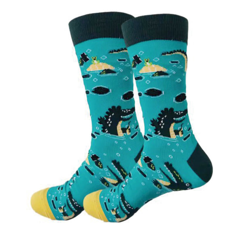 Crocodile Rabbit Quarter Socks(6 Pairs) - image 5