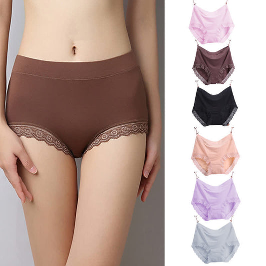 Plus Size Mid-rise Soft Modal Brief(3 Packs)