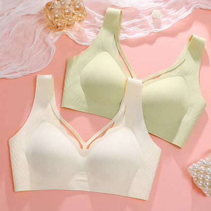 Fashion-Forward Thin Wireless Bra - image 3