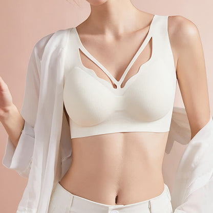 Fashion-Forward Thin Wireless Bra - image 18