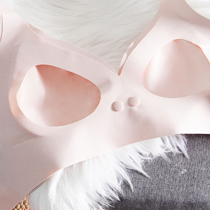 Lightweight Solid Color Wireless Nursing Bra - image 10
