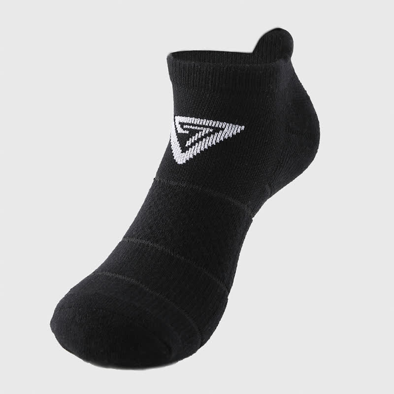 Triangle Pattern Sports Ankle Compression Socks(6 Pairs) - Black - EU39-44(US6-10) - image 9