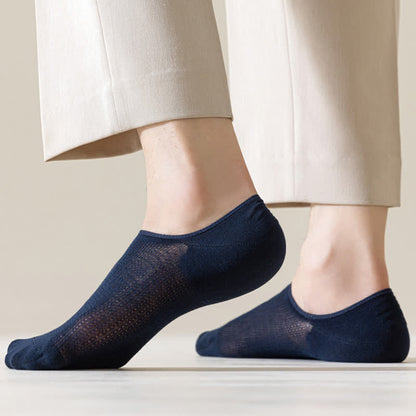 Lightweight Cotton Breathable No-Show Socks(7 Pairs) - image 4