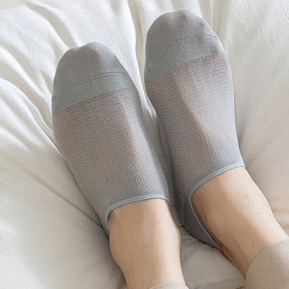 Lightweight Cotton Breathable No-Show Socks(7 Pairs) - image 11