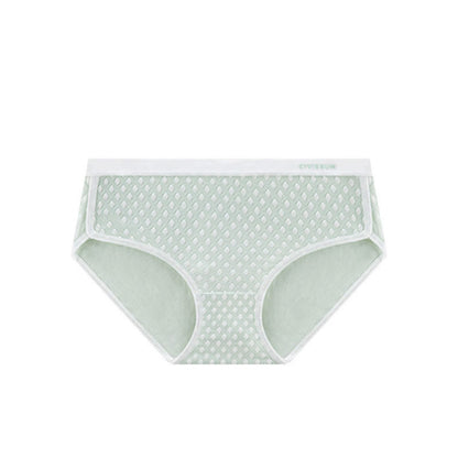 Mid-rise Jacquard Comfy Soft Brief(3 Packs)