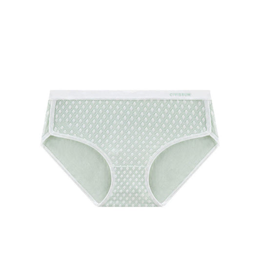 Mid-rise Jacquard Comfy Soft Brief(3 Packs)