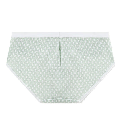 Mid-rise Jacquard Comfy Soft Brief(3 Packs)