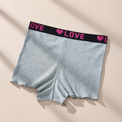 Mid-rise LOVE Waistband Boyshort(3 Packs) - image 4