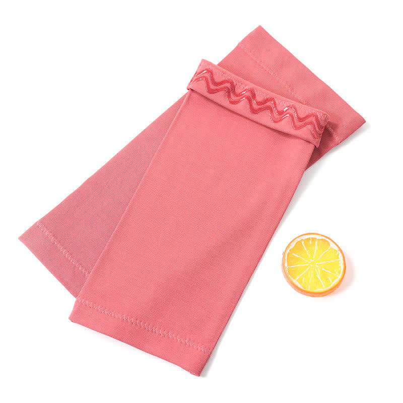 Modal Thin Silicone Non-Slip Leg & Knee Pads - Pink - XL - image 6