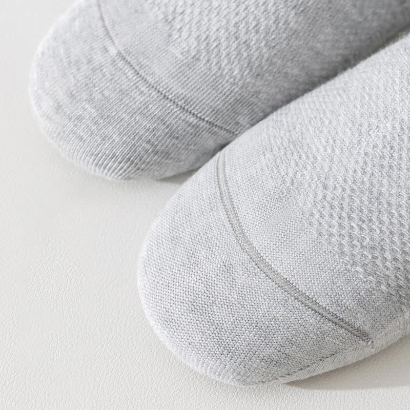 Solid Color Breathable Sports Socks(6 Pairs) - image 17