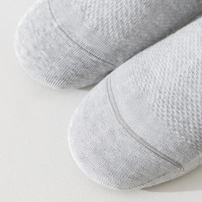 Solid Color Breathable Sports Socks(6 Pairs) - image 17