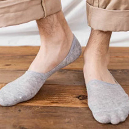 Cotton Invisible Socks(5 Pairs) - image 9