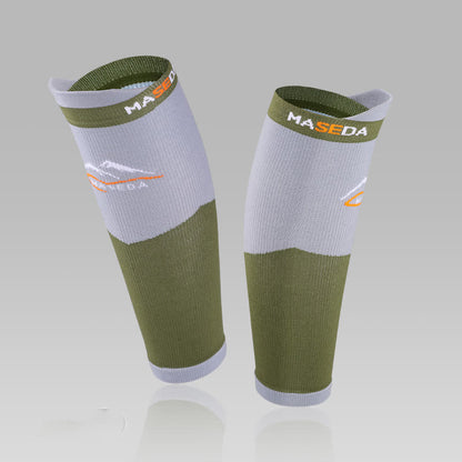 Outdoor Sports Compression Calf Sleeves - Grey - L - image 9