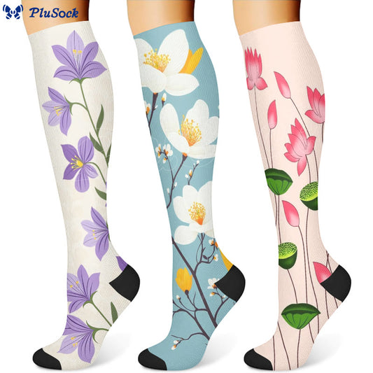 Lotus Compression Socks(3 Pairs) - image 1