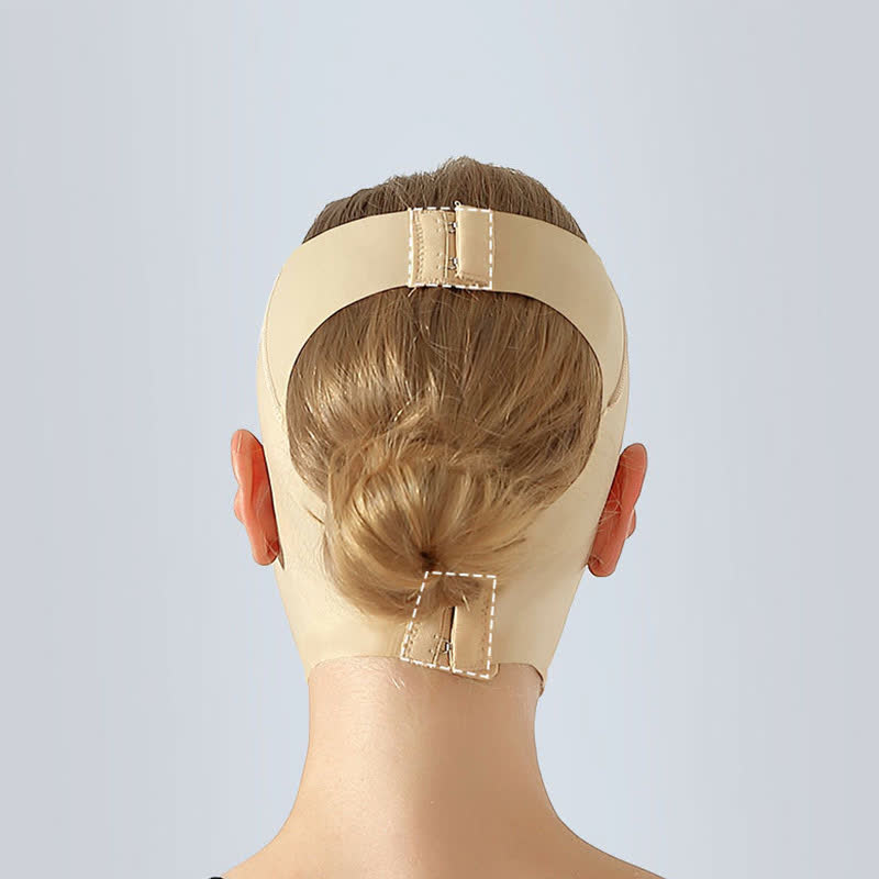 Post Surgery Chin Support Facial Compression Headgear - image 3