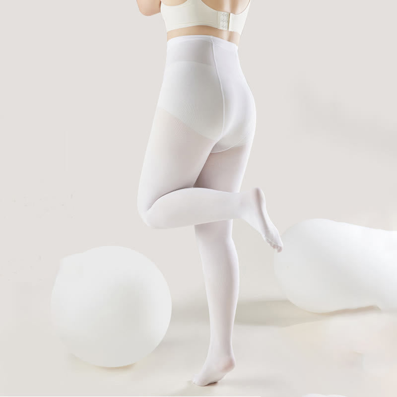 White Footed Dance Tights(2 Pairs) - image 2