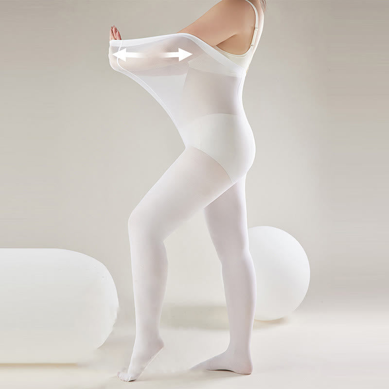 White Footed Dance Tights(2 Pairs) - image 1