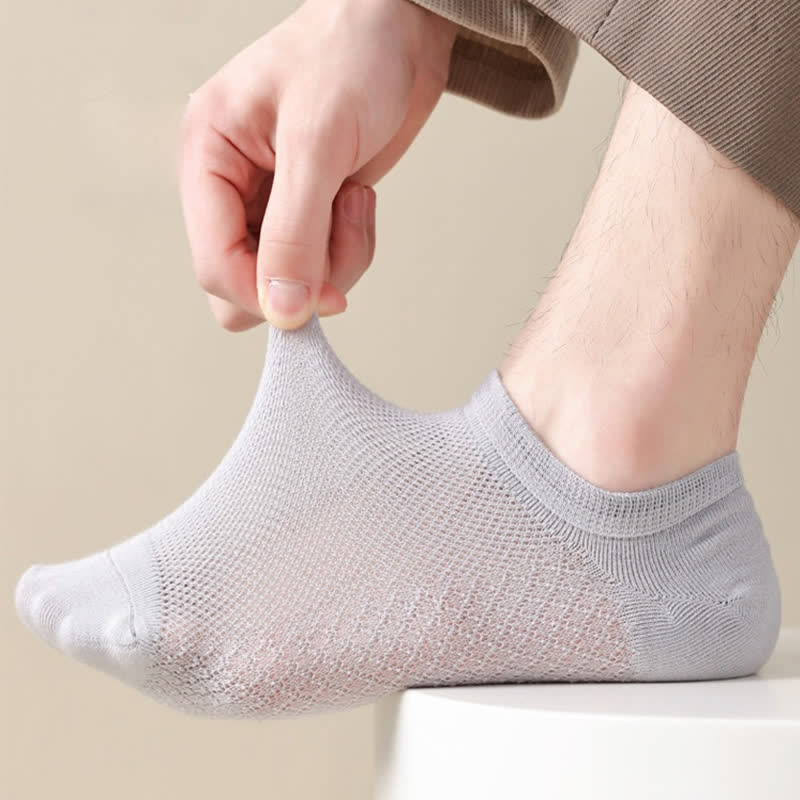 Breathable Mesh Ultra-Thin No Show Socks(8 Pairs) - image 7