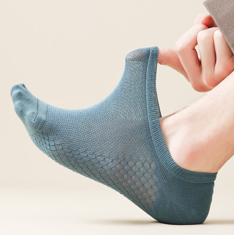 Breathable Mesh Ultra-Thin No Show Socks(8 Pairs) - image 3