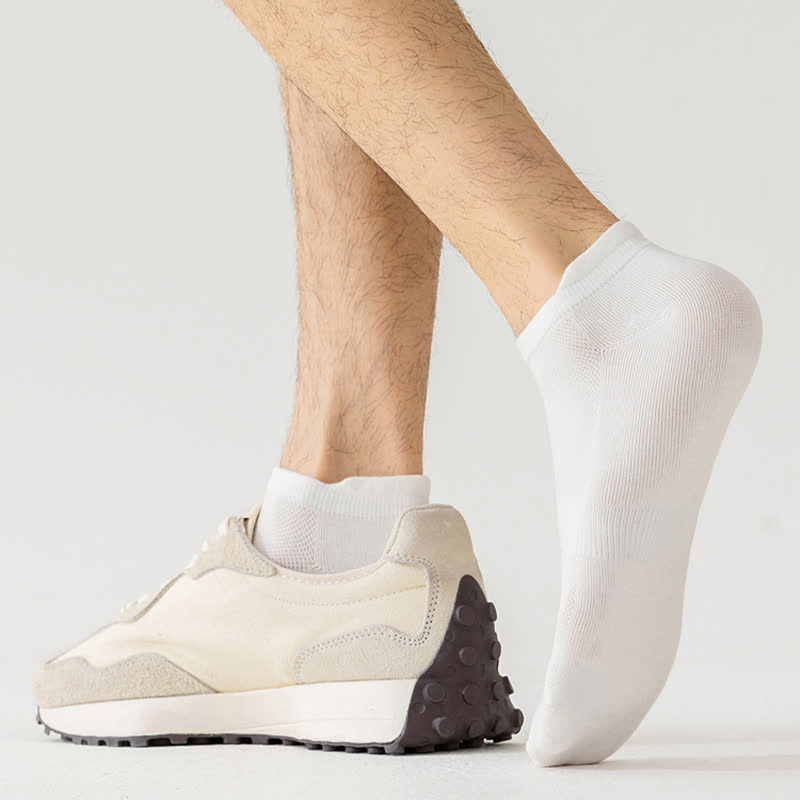 Thin Breathable Cotton No Show Socks(8 Pairs) - image 10