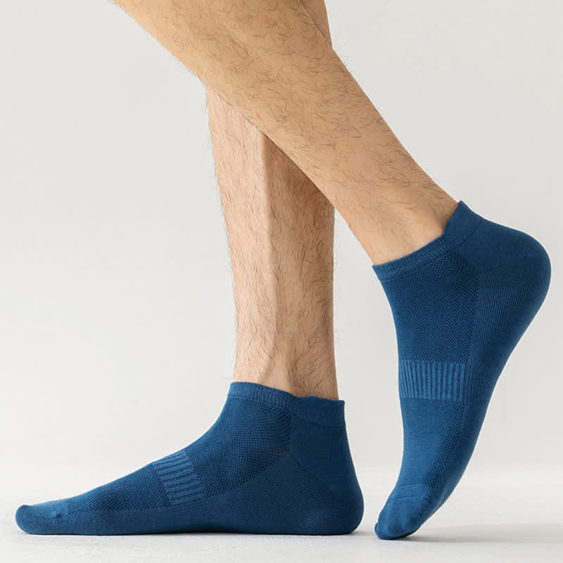 Thin Breathable Cotton No Show Socks(8 Pairs) - image 1