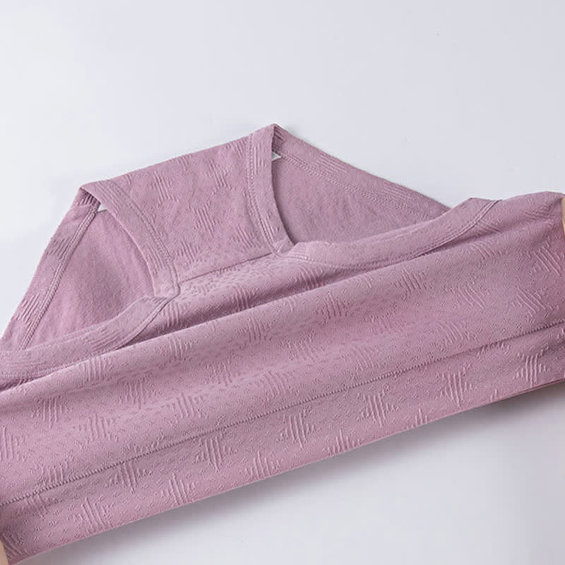 Solid Color Simple High Waist Cotton Brief(3 Packs) - image 6
