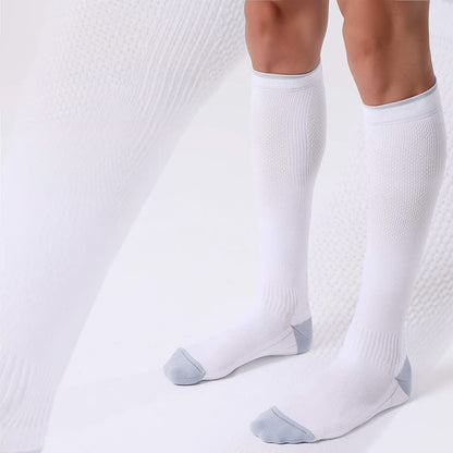 Simple Style Stretch Sports Compression Socks(3 Pairs) - image 1