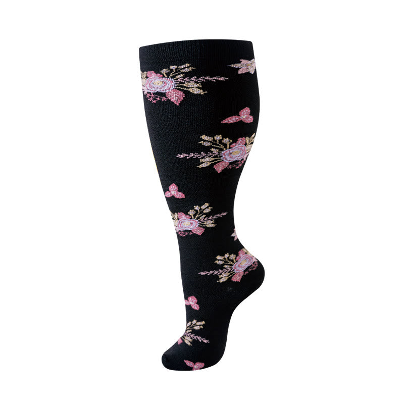 Plus Size Defoliation Compression Socks - image 11