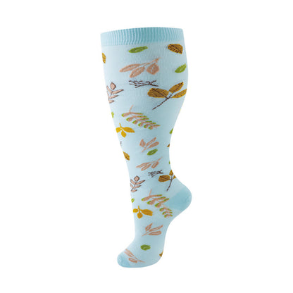 Plus Size Defoliation Compression Socks(3 Pairs) - image 11