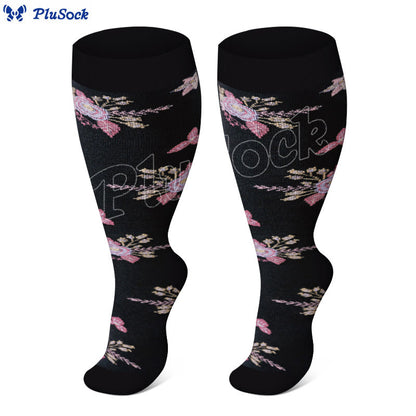 Plus Size Defoliation Compression Socks(3 Pairs) - image 4