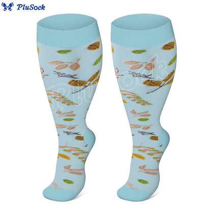 Plus Size Defoliation Compression Socks(3 Pairs) - image 3