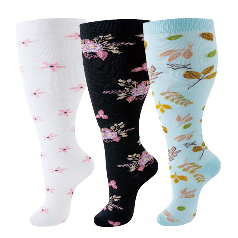 Plus Size Defoliation Compression Socks - image 2