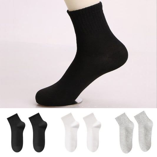 Solid Color Disposable Travel Daily Socks(15 Pairs)