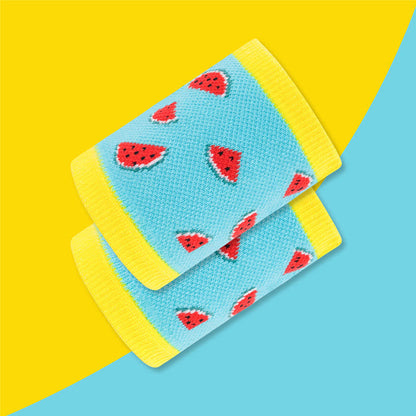 Fun Watermelon Pattern Wrist Sleeves(2 Pairs) - D - image 11