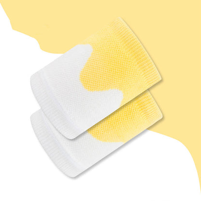 Wave Color Block Wrist Sleeves(2 Pairs)