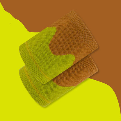 Wave Color Block Wrist Sleeves(2 Pairs) - H - image 8