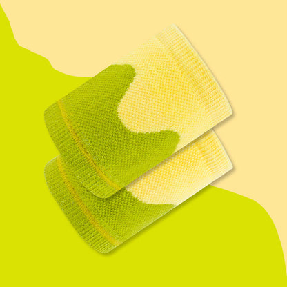 Wave Color Block Wrist Sleeves(2 Pairs)