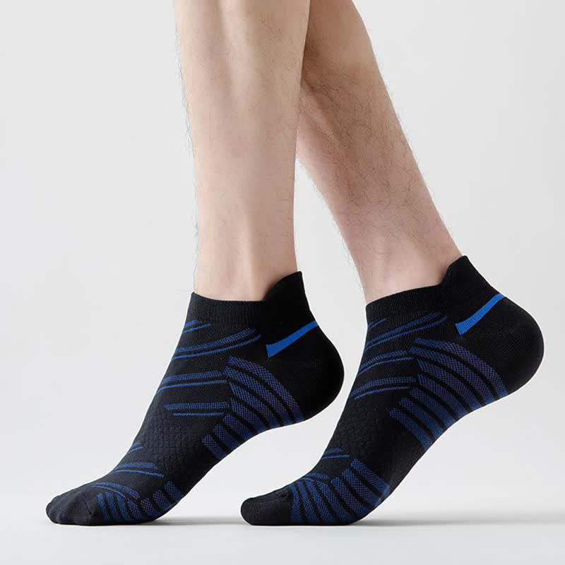 Stripe Breathable Sports Compression Socks(6 Pairs) - image 11