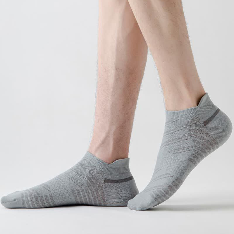Stripe Breathable Sports Compression Socks(6 Pairs) - image 9