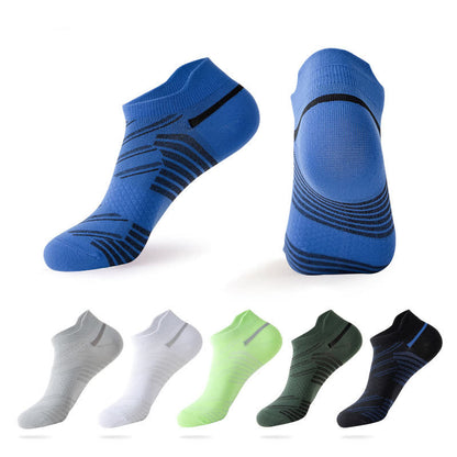 Stripe Breathable Sports Compression Socks(6 Pairs) - image 1