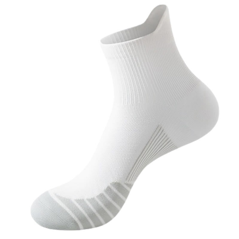 Breathable Quick Dry Compression Sports Socks(5 Pairs) - White - EU39-44(US6-10) - image 10