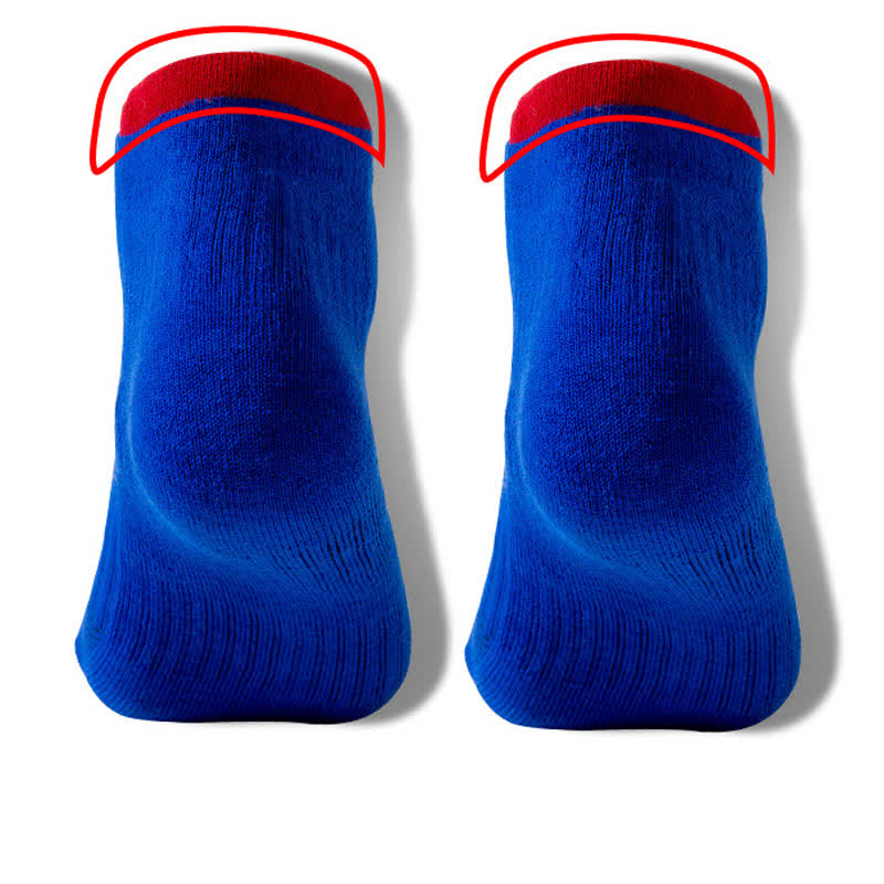 Solid Color Breathable Sweat-wicking Sports Socks(5 Pairs) - image 5